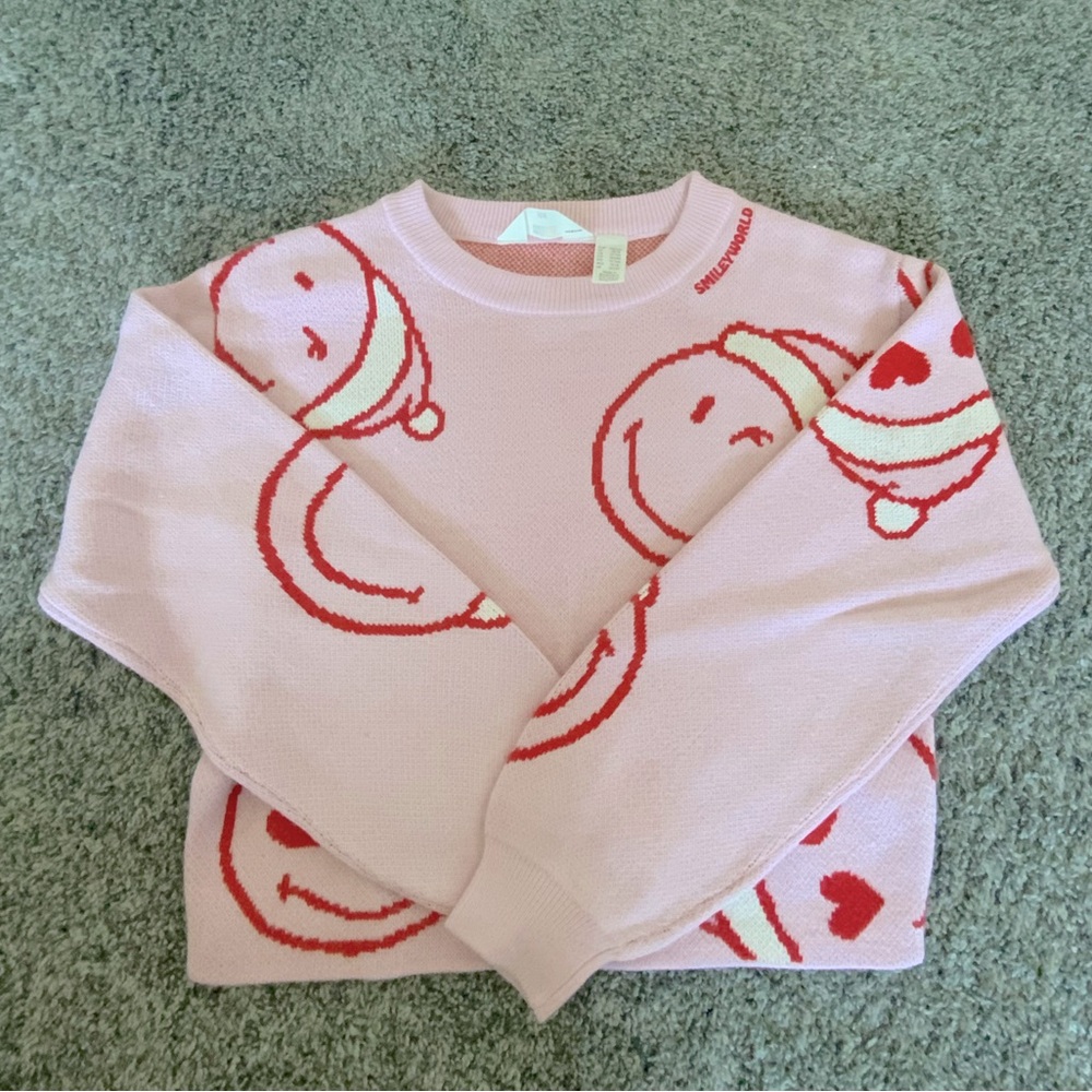 SMILEYWORLD soft emoji Christmas sweater!!